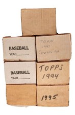 1989 - 1995 Topps Baseball Cards