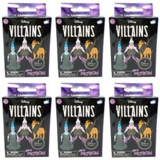 Disney Villains Chibi In Motion Clip-on Danglers - Lot Of 6 New Blind Boxes