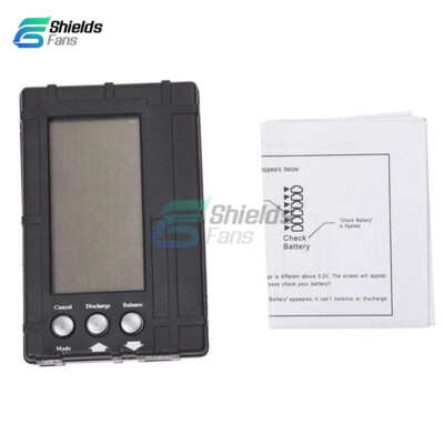 3 In 1 RC 2S-6S LCD Display Li-Po Battery Balancer Voltage Meter Discharger