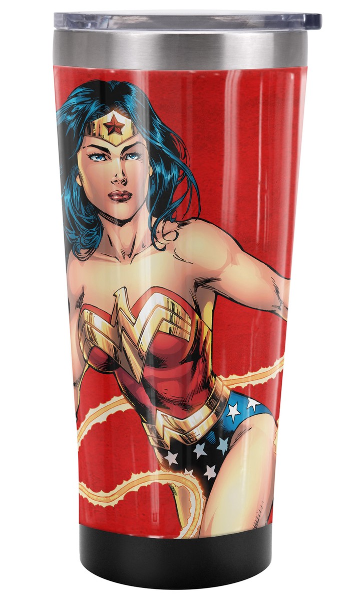 Wonder Woman Character Tumbler 20oz Vacuum Insulated Leak