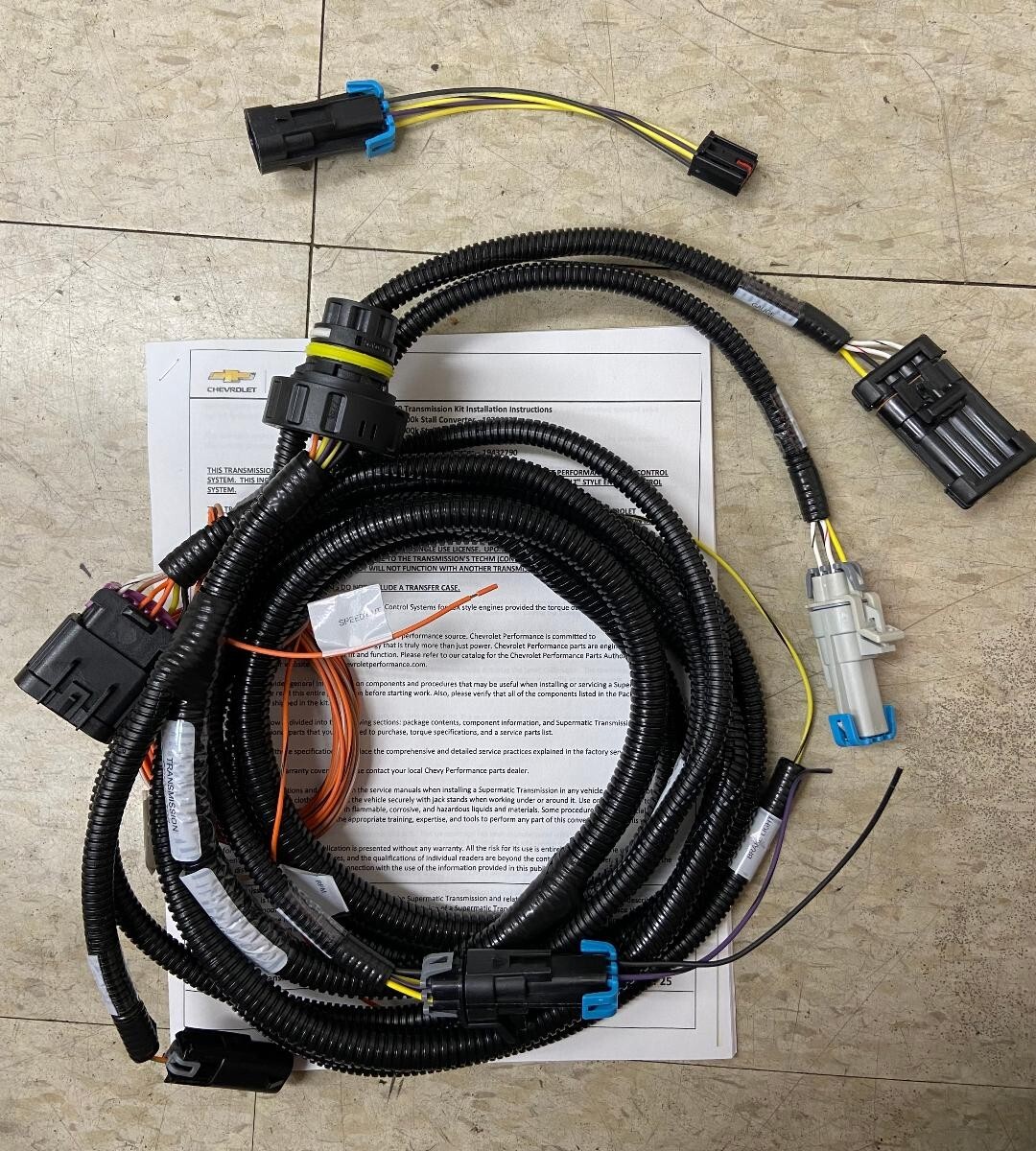 Chevrolet Performance 6L80 Transmission Harness 19366633 | eBay