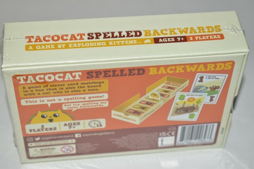 Tacocat Spelled Backwards Family Board Game by Exploding Kittens - Picture 3 of 5