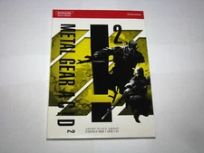 Metal Gear Acid 2 PSP Guide Strategic Book +Card List Japan import US Seller