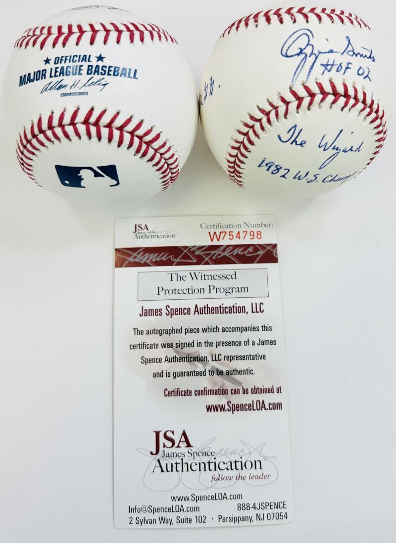 OZZIE SMITH Autographed Signed ST LOUIS CARDINALS OMLB 5 INSCR BASEBALL JSA J98 