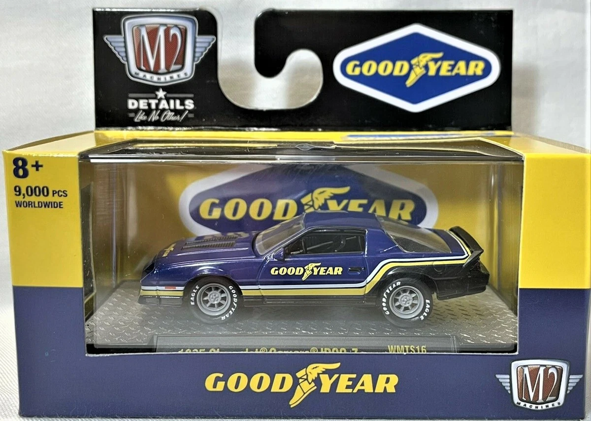 M2 Machines Walmart Exclusive Goodyear 1985 Chevrolet Camaro