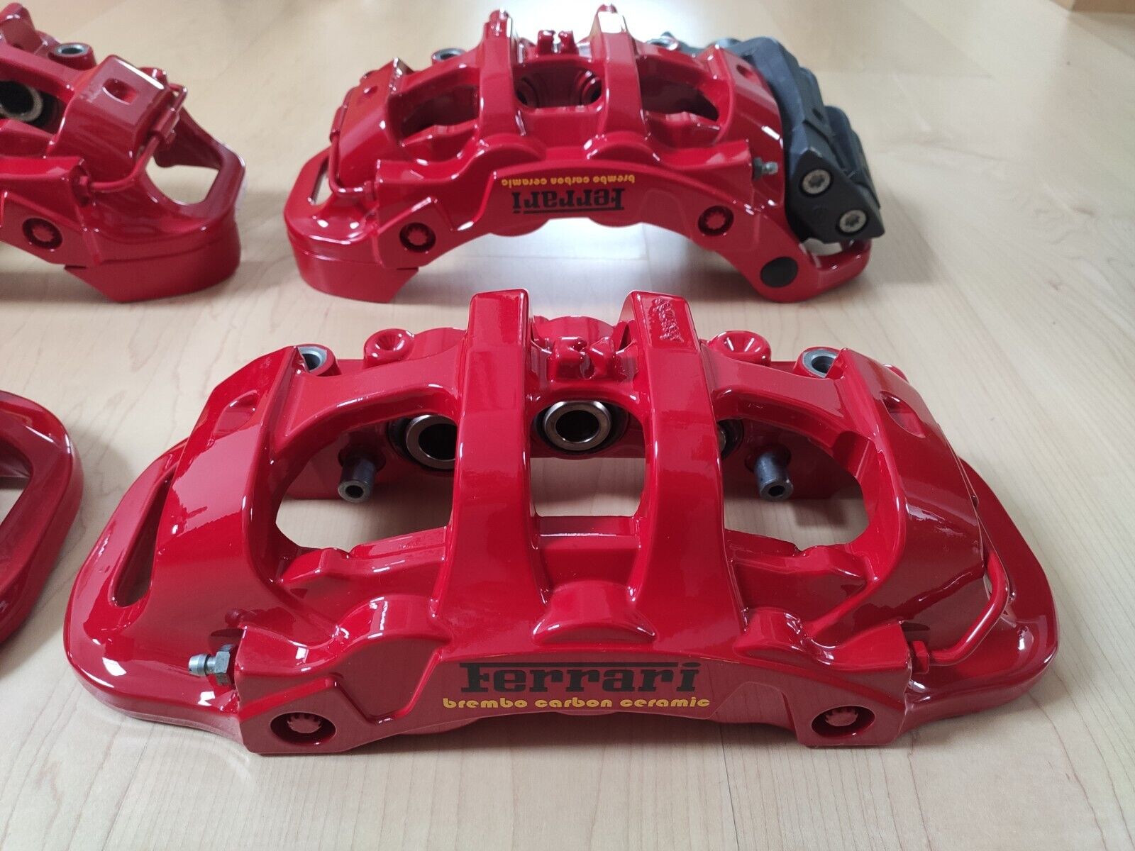 Ferrari 488 GTB - Challenge Evo ,812 Superfast, F12TDF Brems 4 Stück Brake