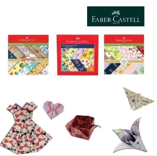 Papel Origami - Papel Faber Castell 50 Origami Washi 16x16cm - Serie Fruit - Imagen 9 de 11
