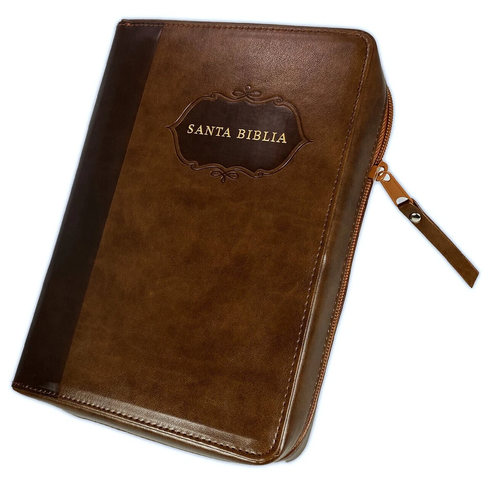 Biblia Letra Grande con Forro Organizador Indice RV1960 cafe My Organizer Bible - Image 4 of 4