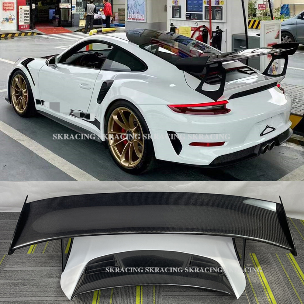 Rear Trunk Lip Spoiler Wing GT3 RS Style Body kits Fits Porsche