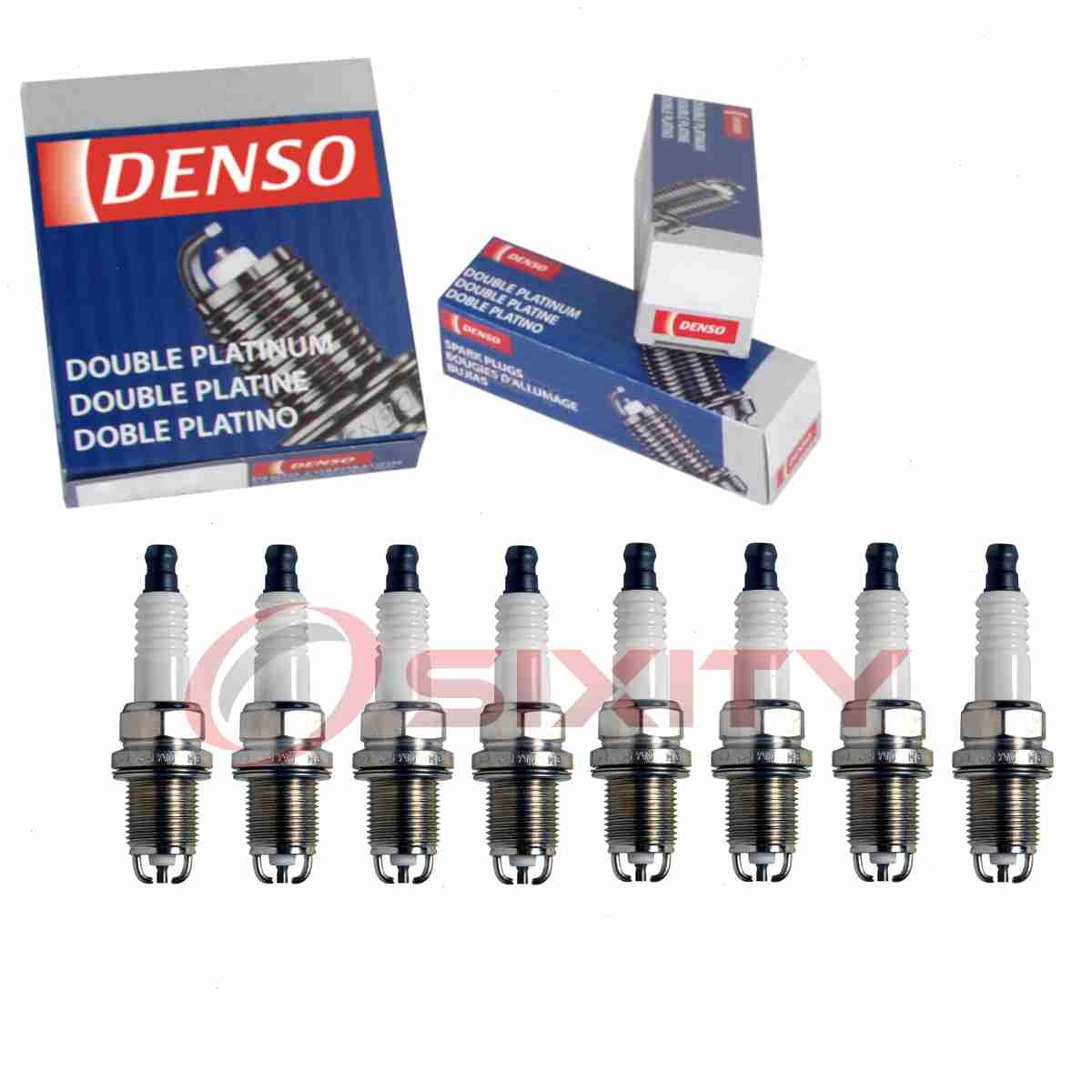 8 pc DENSO 3253 Spark Plugs for PK20TR11 90919-01195 90919-01194 90080-91116 sk