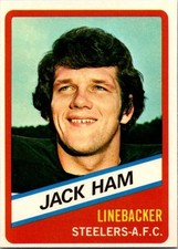 1976 Wonder Bread All-Star Series - Jack Ham #18 - Pittsburgh Steelers