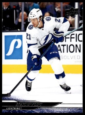2024-25 Upper Deck #407 Brayden Point Tampa Bay Lightning
