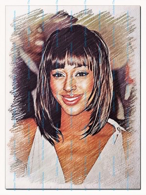 Alexandra Burke--B2CF--Druck und Postkarte
