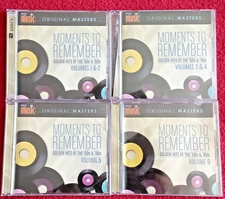MOMENTS TO REMEMBER..4 CDS..Golden Hits of the 50s & 60s vol 1 through 6..NM