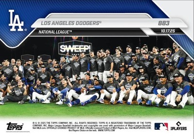 Dodgers Advance to 2nd Straight World Series 2025 MLB TOPPS NOW