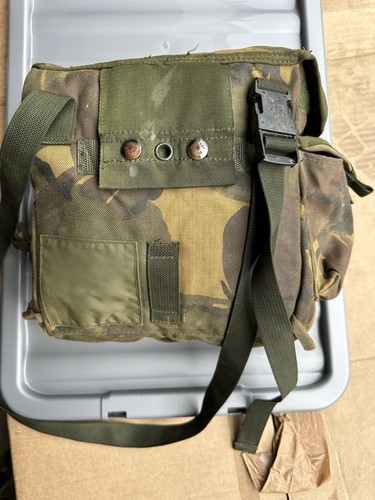 British Army DPM Field Mask Pack Haversack Case S10 NBC CBRN ABC Camera bag - Picture 3 of 4