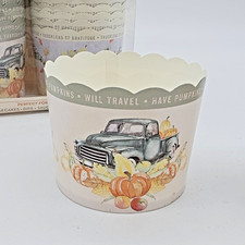 Thanksgiving Autunno Tazze da Forno Pickup Camion Festa Snack Cibo Piatto, 45 Pezzi LEGGI