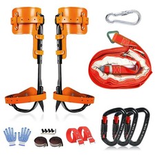 Tree Climbing Gear - Tree Climbing Spikes Suitable for Tree Work, Fruit Picki...
