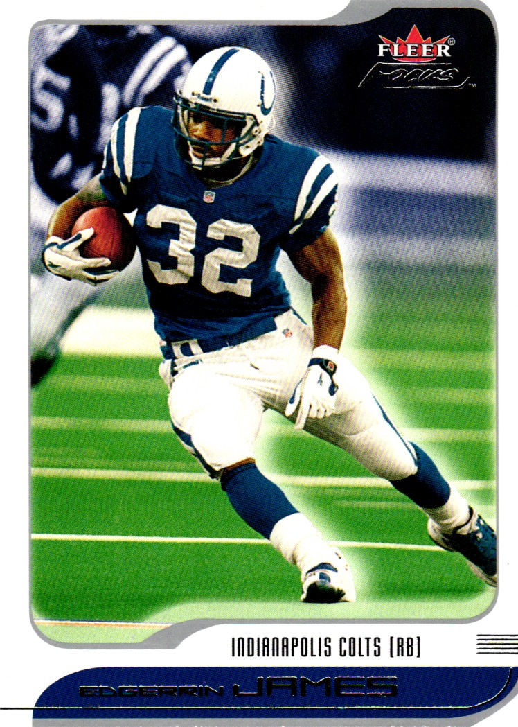 2001 Fleer Focus #58 Edgerrin James