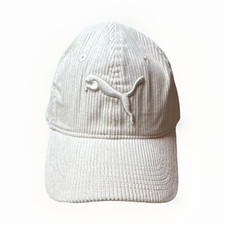 PUMA Beige Adjustable Baseball Cap Hat Solid Classic Unisex Adults One Size