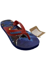 Havaianas Kid's Boys Max Heroes Flip Flop Sandal Navy Blue