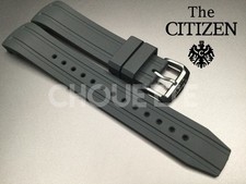 Citizen Promaster NY0075-12L, BN0205-10L 22mm Black Rubber Watch Strap with PINS
