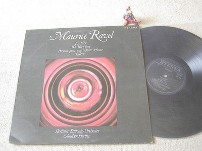 RAVEL La Valse, Ma Mère.., Bolero HERBIG BSO 1979 LP black-silver ETERNA 827182