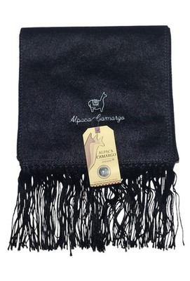 Alpaca Camargo Schal aus Alpaka Wolle 23cm X 180 cm Neu