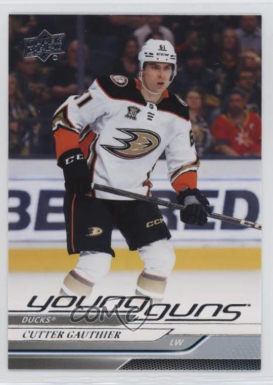 2024-25 Upper Deck Series 1 Young Guns Cutter Gauthier #212 3pc