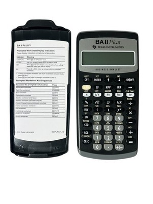 Texas Instruments BA II Plus Professional Business Analyst Financial Calculator