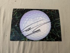 Nicolas Colsaerts Signed 4x6 Golf Photo PGA Tour Star Masters US Open Ryder Cup