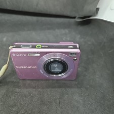 Sony Cyber-shot DSC-W120 Pink 7.2 MP Digital Camera Carl Zeiss - For Parts Or Re