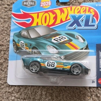 Hot Wheels XL El Segundo Coupe Porsche Diecast Car Blue Yellow Red Black 2026