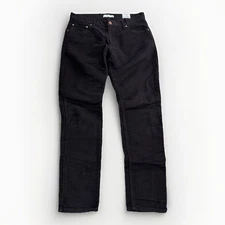 Billy Reid Moleskin Jeans Mens 34 Measures 36x33 Soft Brushed Cotton Black $298