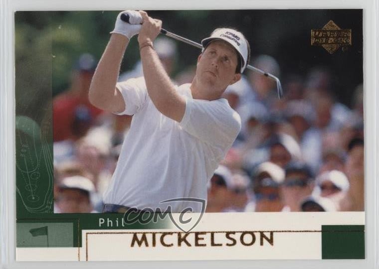 2002 Upper Deck Phil Mickelson #41 Rookie RC 0c37