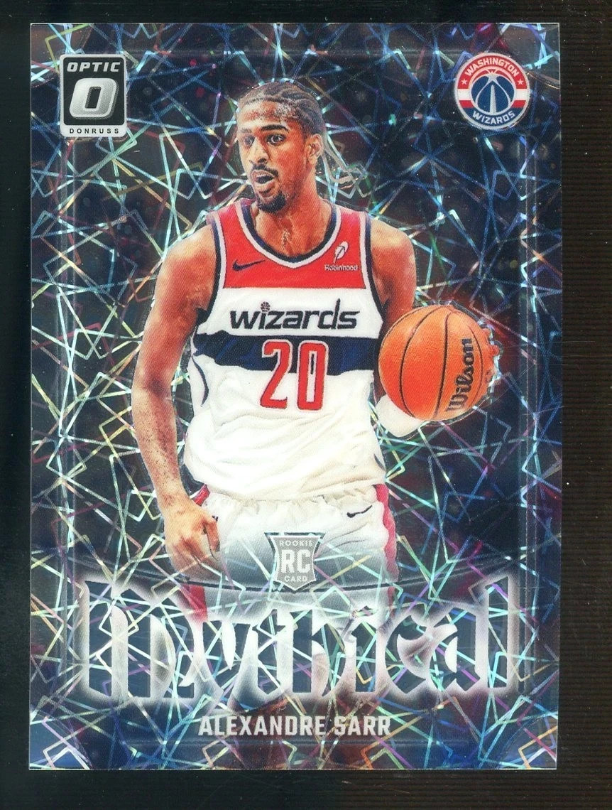 2024-25 Panini Donruss Optic MYTHICAL Alexandre Sarr RC ROOKIE SSP CASE HIT