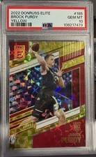 2022 Donruss Elite Brock Purdy Yellow /75 PSA 10