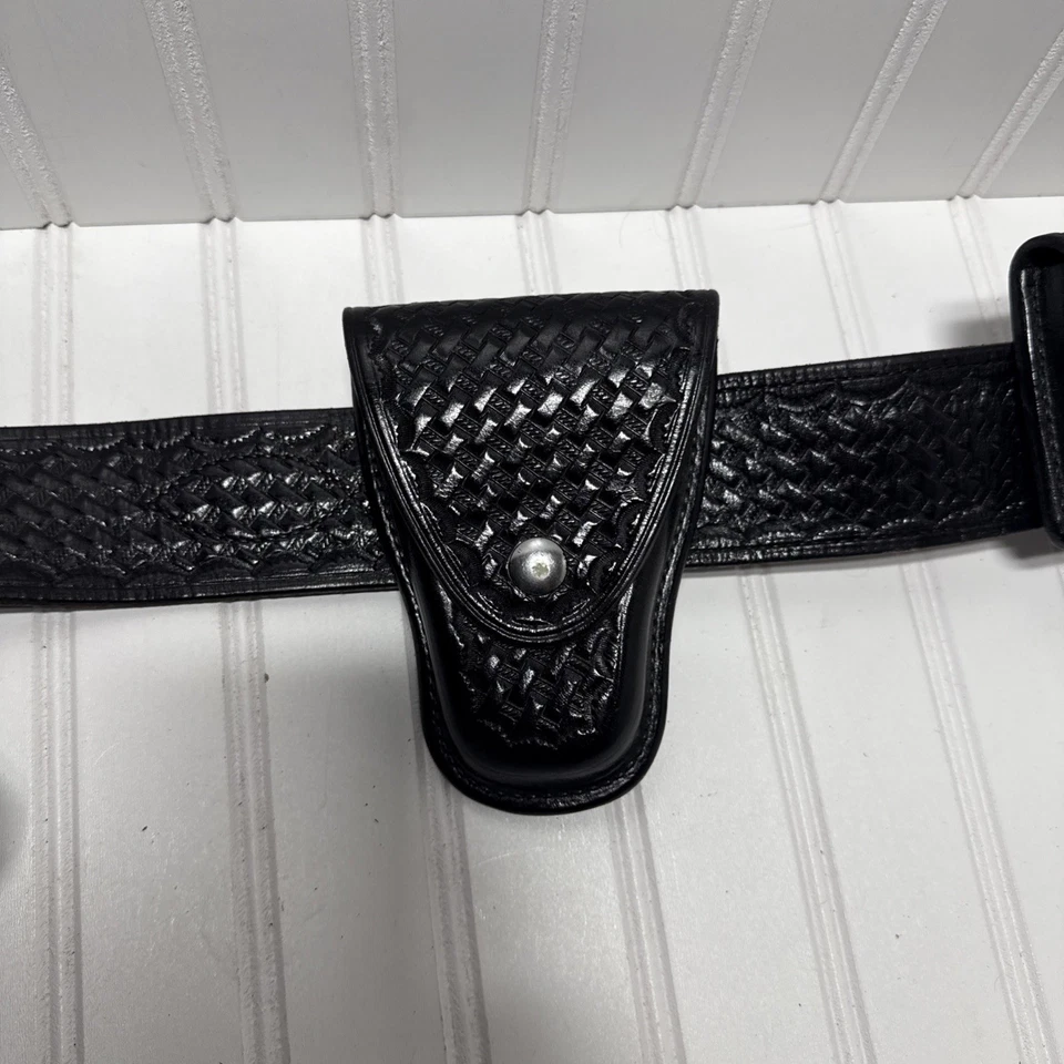 C.A. Cinto/acessórios de couro Hoffman & Son tamanho 36 -POR FAVOR LEIA-* - Imagem 4 de 4