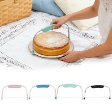 Affettatrice per Torte a Filo Livella Taglia Torte Regolabile con 9 Impostazioni di Altezza 