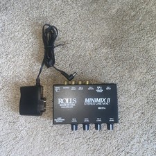 Rolls MX51s Minimix II Stereo Line Mixer with Power Supply