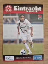 Mahdavikia Eintracht Frankfurt Fu&szlig;ball Autogrammkarte ohne Autogramm