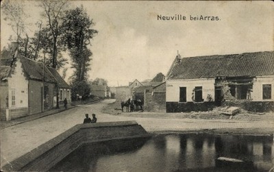 Ak Neuville Saint Vaast Pas de Calais, Kriegszerstörungen,... - 4959056