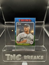 TREVOR LARNACH 2024 TOPPS HERITAGE BASEBALL CHROME TWINS /699 Q2568