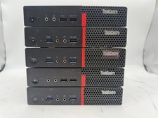 Lot of 5 Lenovo ThinkCentre 2x M710q 2x M700 1x M900 8GB RAM 500GB HDD/NO OS