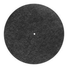 Turntable Record Player Mat 12 Inch Felt Slipmat Anti-Slip Anti-Static Protec...
