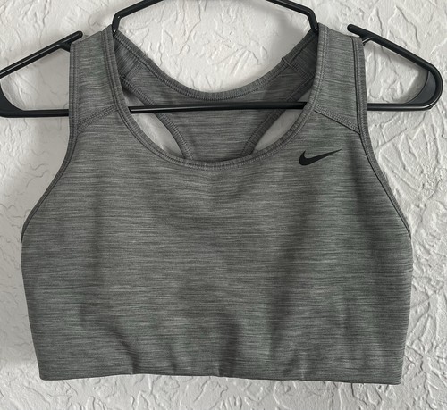 Nike Dri-Fit Swoosh kabelloser Sport-BH Damen großer Racerback mittlerer Halt - Bild 2 von 9