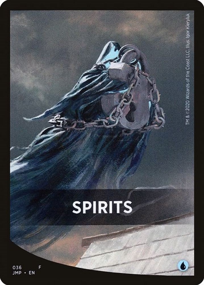 2020 Magic: The Gathering: Jumpstart - Spirits Theme Card (#36, T, Near Mint)
