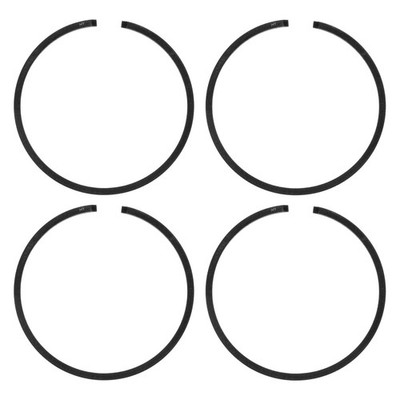 4er-Set Kolbenringe 44mm x 2mm Für Chainsaw Ersatz [Schwarz]
