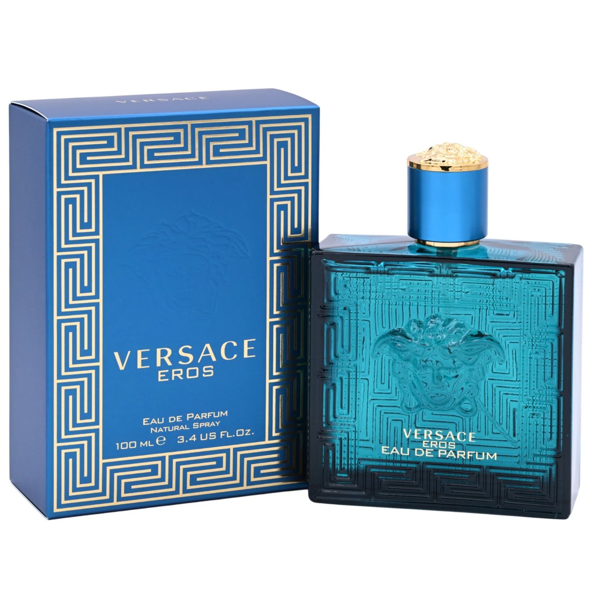 Versace Eros by Gianni Versace Cologne for Men EDP 3.3 / 3.4 oz