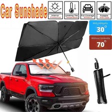 57 Car Windshield Sun Shade Foldable Umbrella Front Window Cover Visor Umbrel